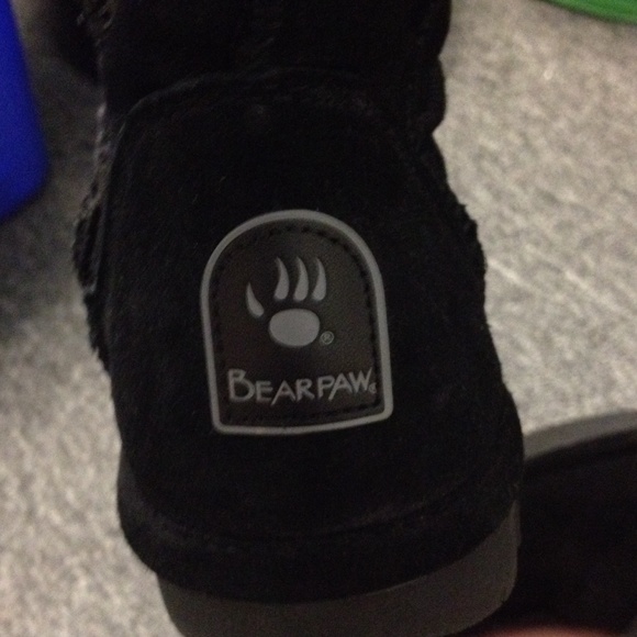Black Bearpaw Ugg Boots - Picture 3 of 3